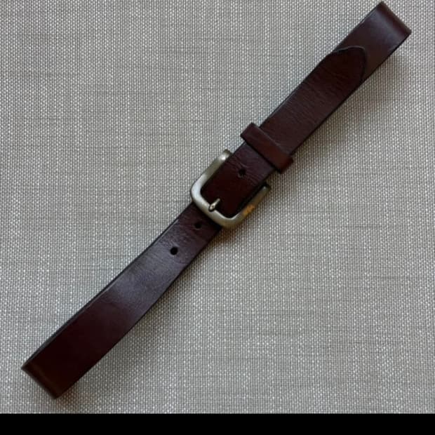 90s old GAP Brown Leather Belt