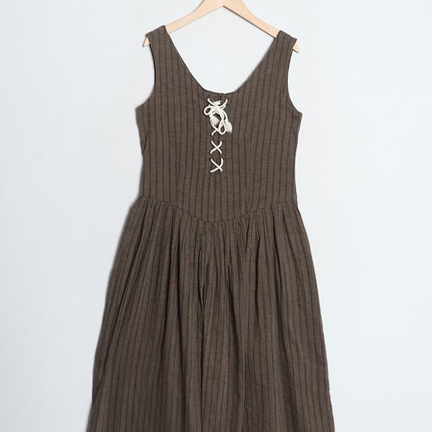 90's SCRATCH Stripe One-Piece