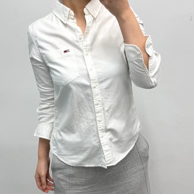 [S] 타미진스 옥스포드 화이트 셔츠