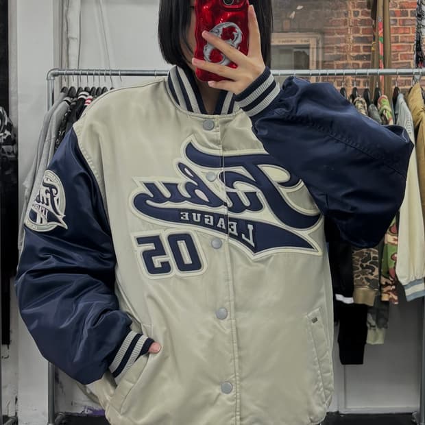 FUBU 푸부 올드스쿨 빅로고 바시티