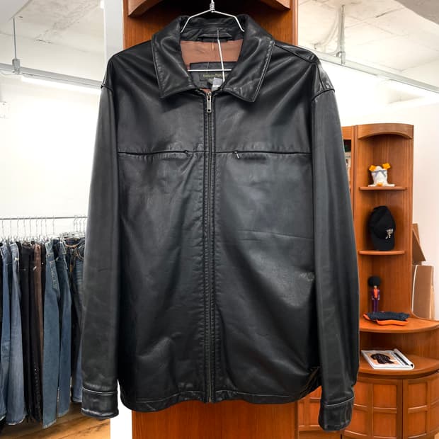 [L] 바나나리퍼블릭 레더 자켓