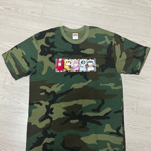 슈프림 Supreme Girls Tee 카모 L