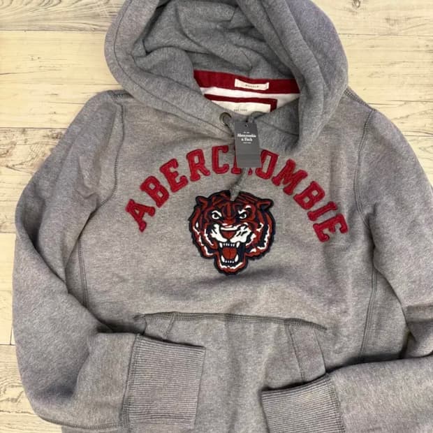 아베크롬비 자수 후드