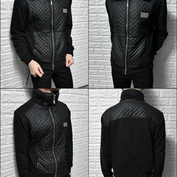 돌체앤가바나 퀼티드 판넬 에디션 집업