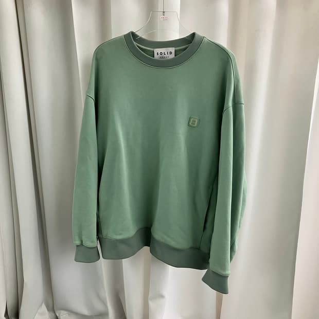 솔리드옴므 로고 스웨트셔츠 50