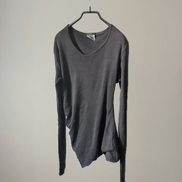 Julius 05A/W 드레이프 롱슬리브