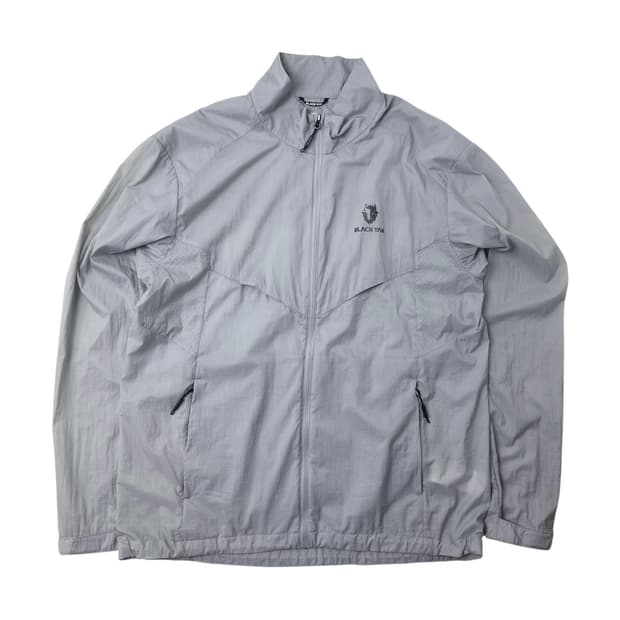 [택포] 블랙야크 얇은 바람막이 자켓 그레이 105