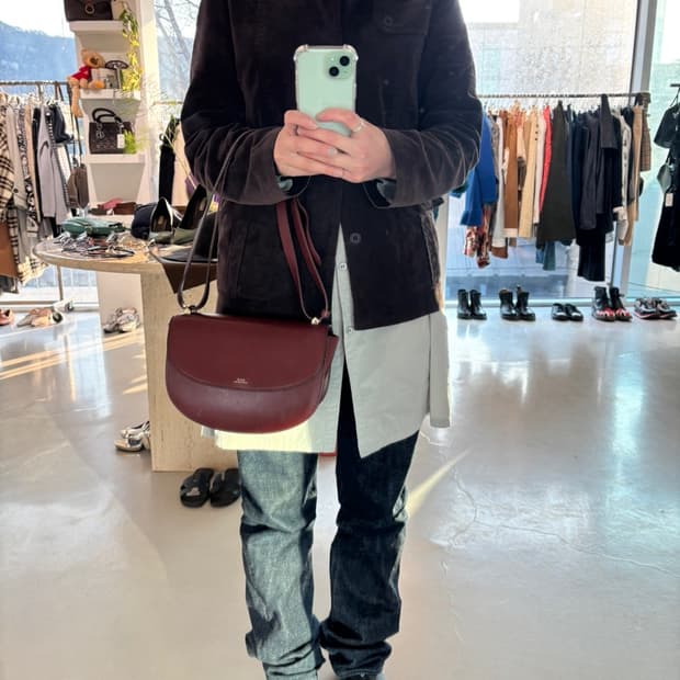 Vintage A.P.C Leather Bag