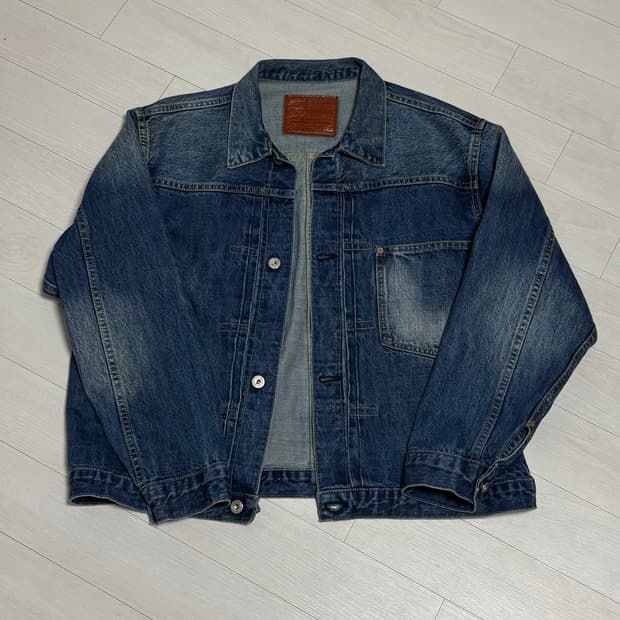 아웃스탠딩 W.W. II SELVEDGE DENIM 1ST JACKET