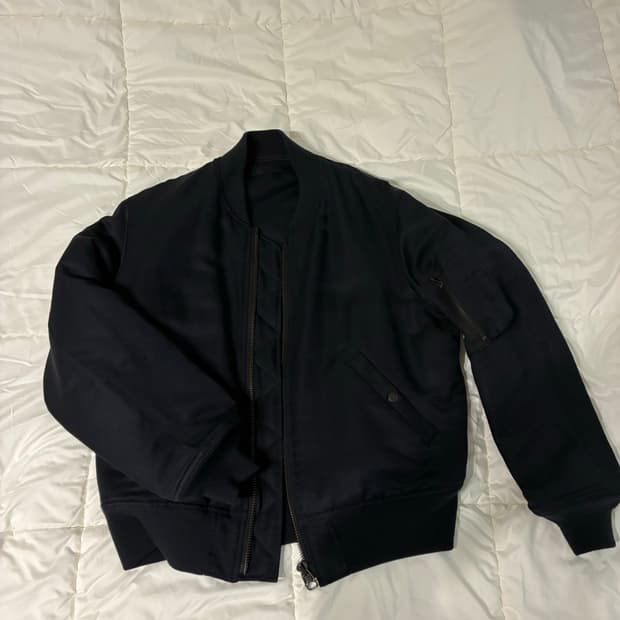 코모리 21aw 실크나이론 MA-1 3사이즈 샘플