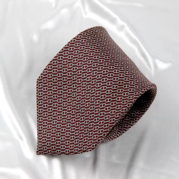 에르메스 9.5cm A+등급 샹달 로고 남자 명품 넥타이