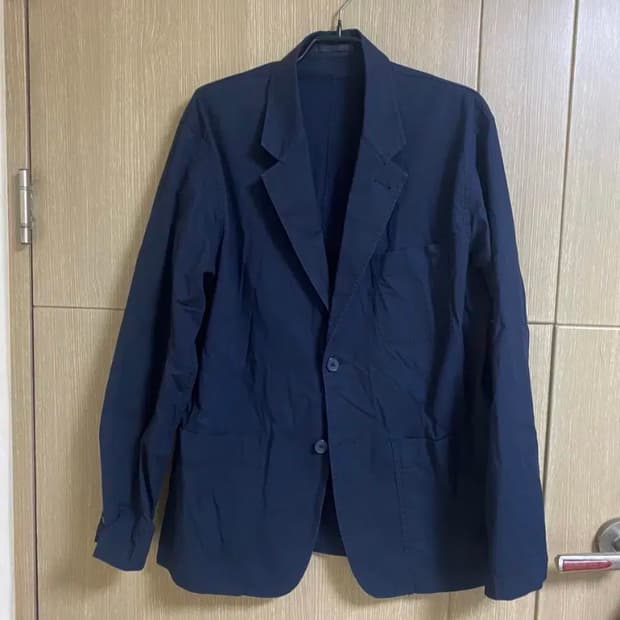 UNIQLO 유니클로 드라이라이트 웨이트 자켓 네이비 L사이즈