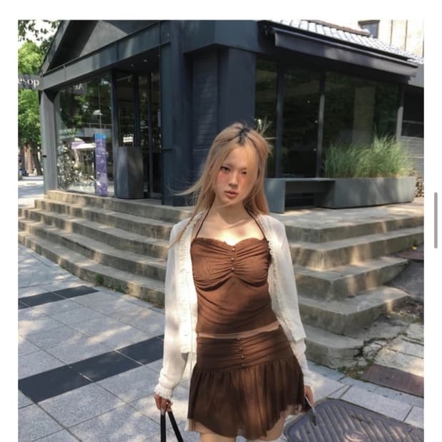 하몽 치마 탑 세트 