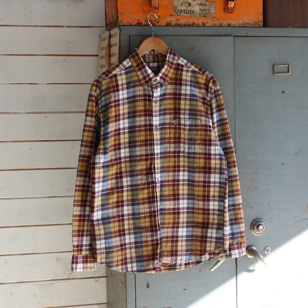 (착용컷) 에디바우어 체크 셔츠 (남성용 103)