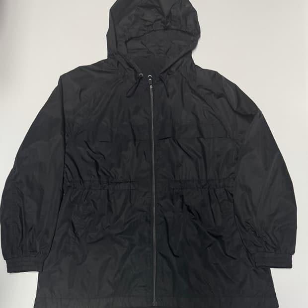 여성 안다르 Andar 미들 스트링 윈드자켓 4 블랙