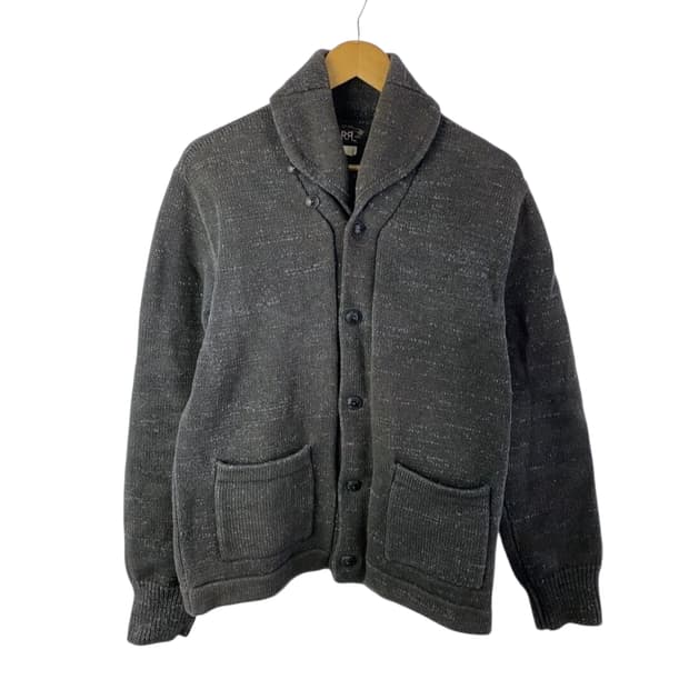 더블알엘 RRL 코튼 니트 숄카라 가디건