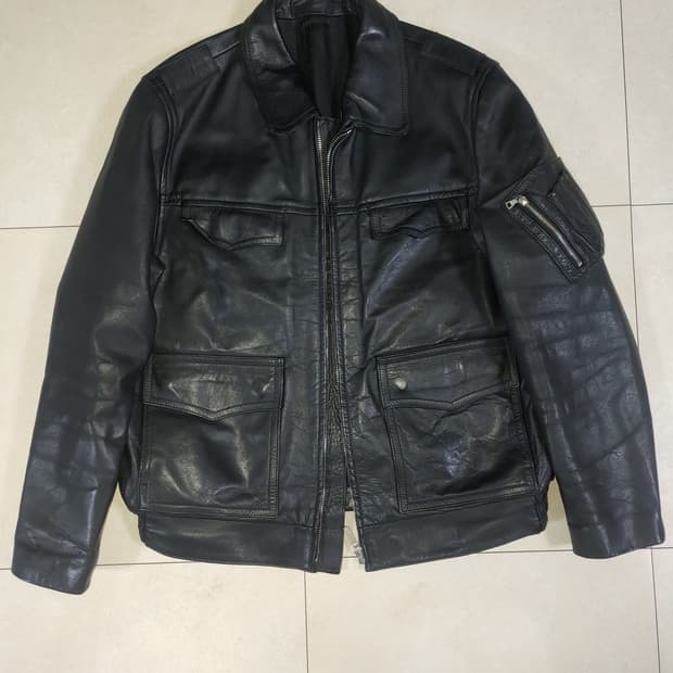 Polizel 독일군경찰 가죽자켓