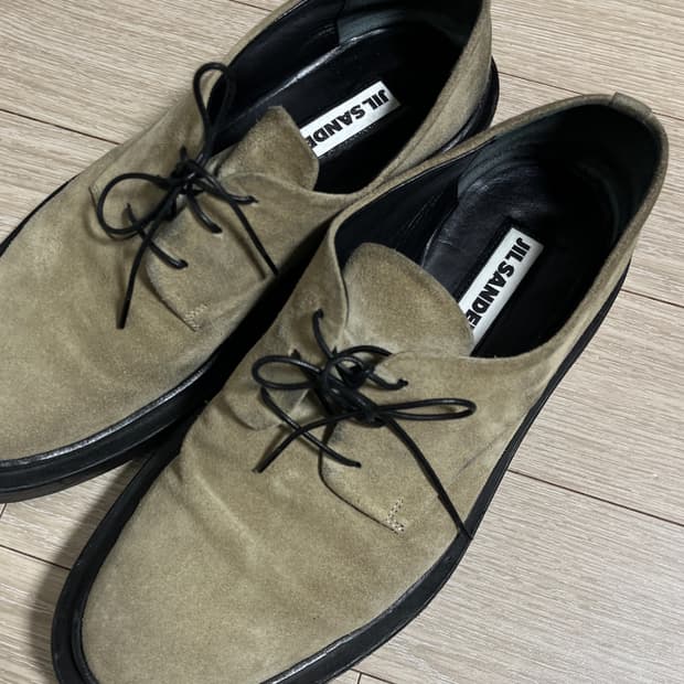 질샌더 스웨이드 더비 40 1/2