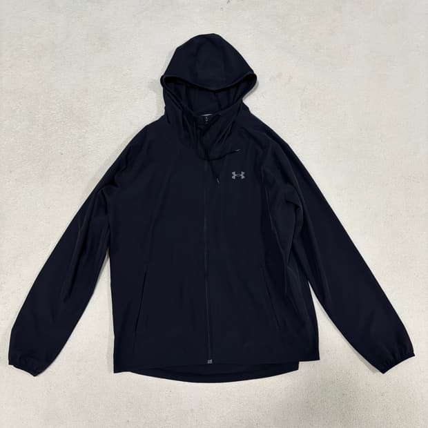 XL 언더아머 남성 스트레치 우븐 윈드브레이커 자켓 1210-2