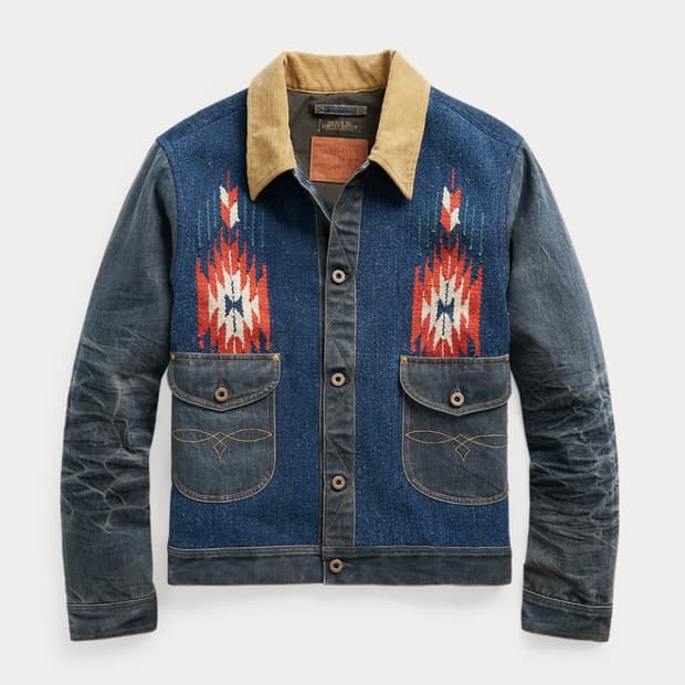 rrl 리미티드 카우보이 웨스턴자켓 xl