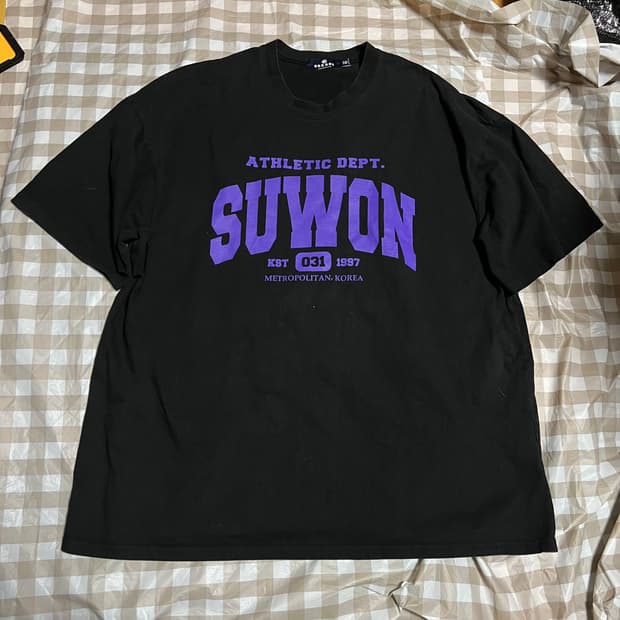 오카네 수원 애슬레틱 반팔 4XL OKANE 오버핏 빅사이즈