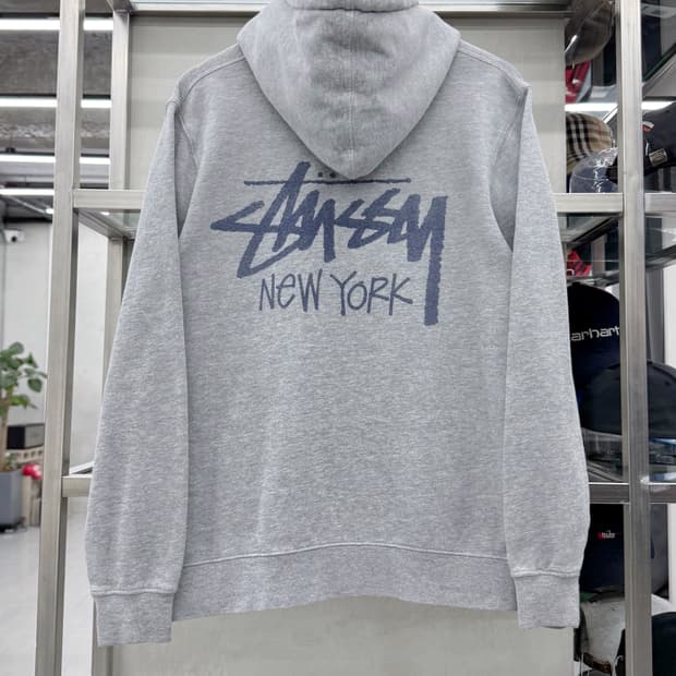 스투시 00s 뉴욕 빅로고 New York 스웻 후디 후드티