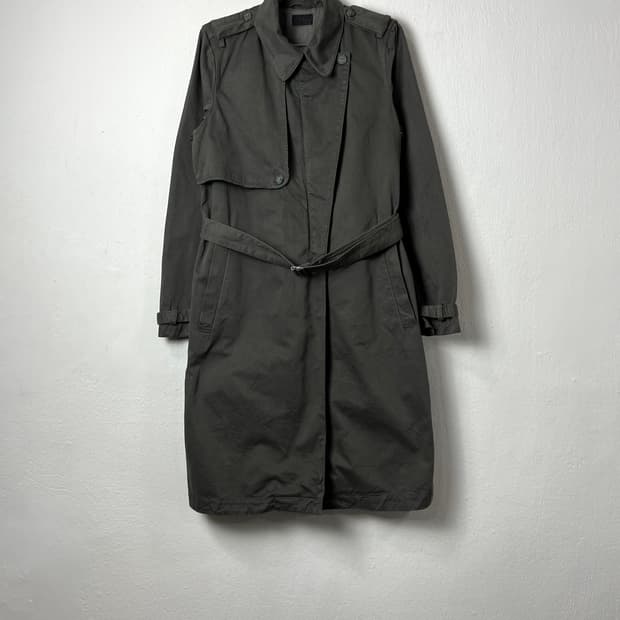 디젤 코튼 롱코트