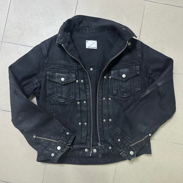 넥스트도어립스 2nd코팅 트러커 자켓