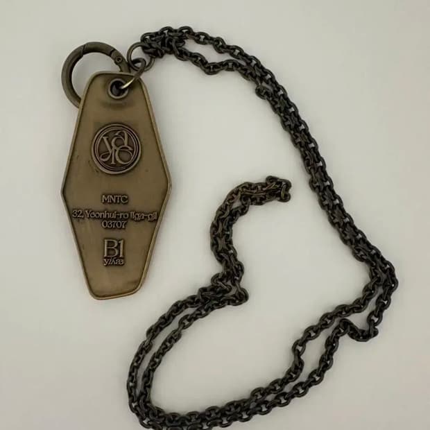 킨치 이예 yiyae 호텔 키링 키체인