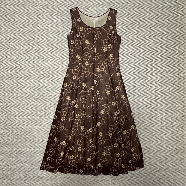 MAX MARA italy made rayon onepiece dress