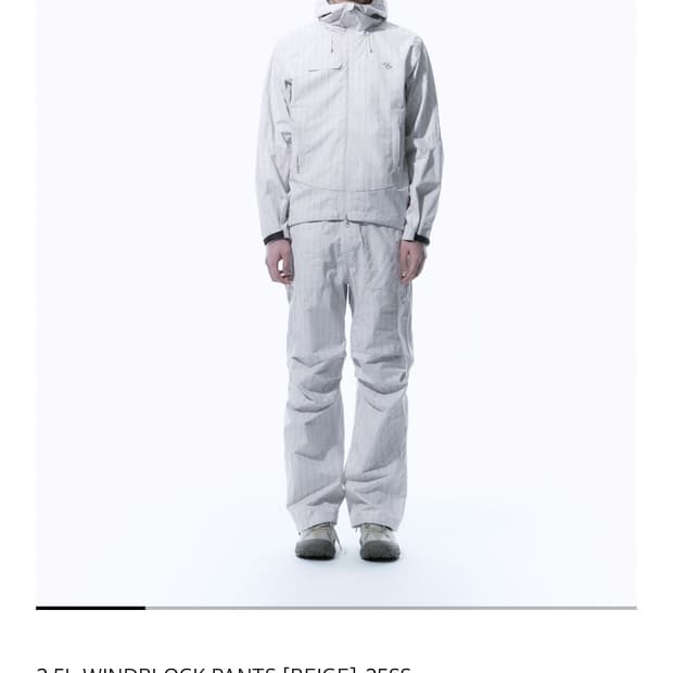 산산기어 25ss 윈드블락 팬츠