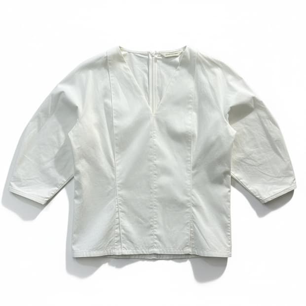 킨더살몬 브이넥 블라우스 OS