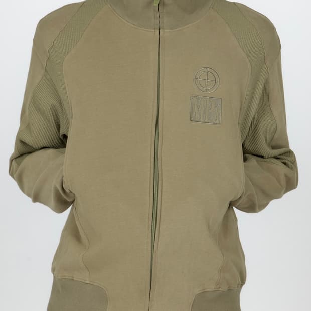 플라스틱프로덕트 MPa CONTRAST ZIPPED JACKET 카키 L