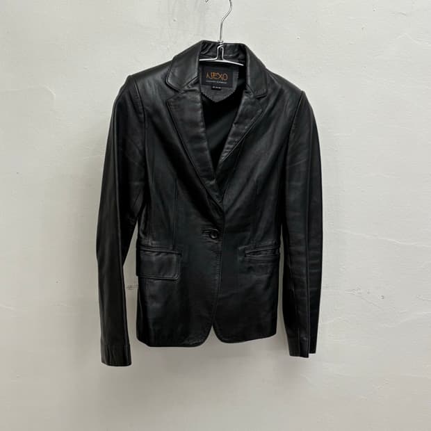 빈티지 가죽 자켓