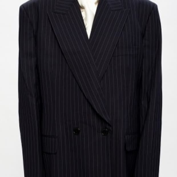 베트멍 스트라이프 블레이저 자켓