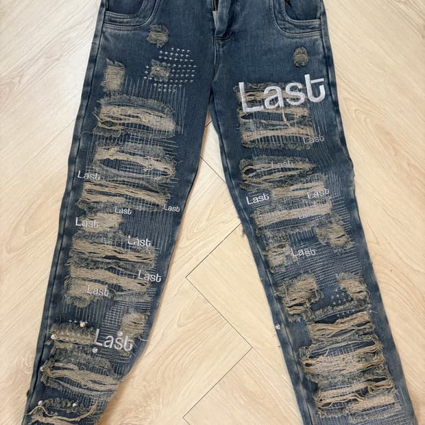 잔다리로스토어 구매 바지 골디팬츠 라스트