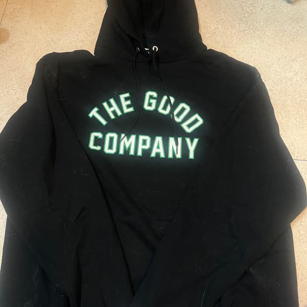 침피온 후드티 XL 블랙 