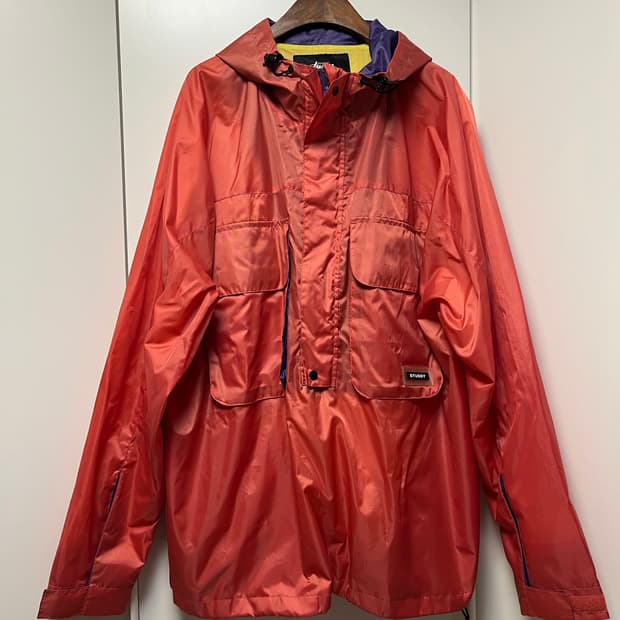 스투시 후드아노락 L