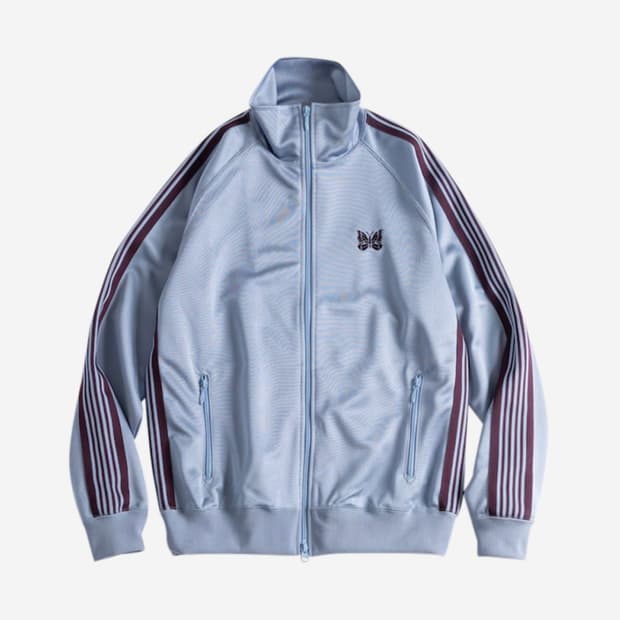 니들스 x 프릭스 스토어 트랙 자켓 폴리 스무스 삭스 블루