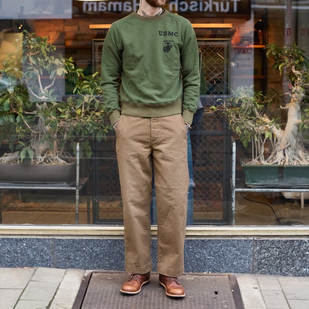 버즈릭슨 USMC 미해병대 스웻셔츠 / XXL