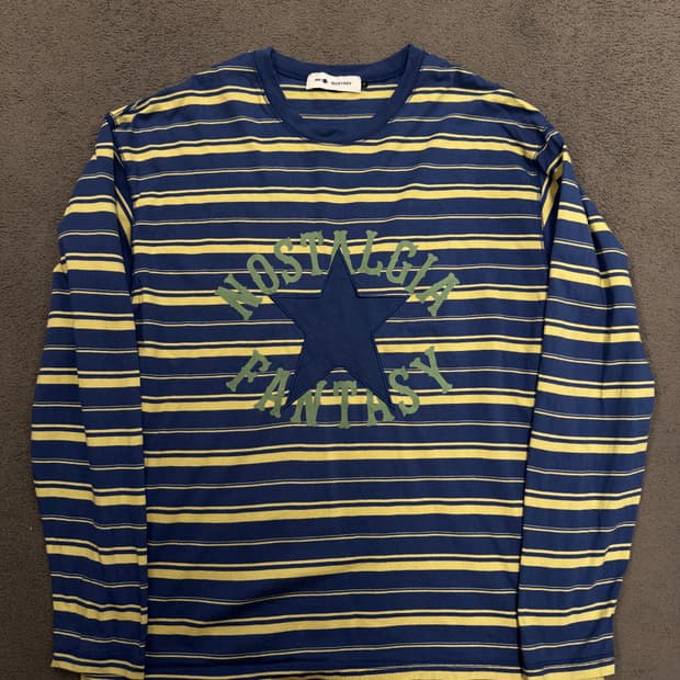 노스타시 스트라이프 스타 롱슬리브 처분 L 넉넉 