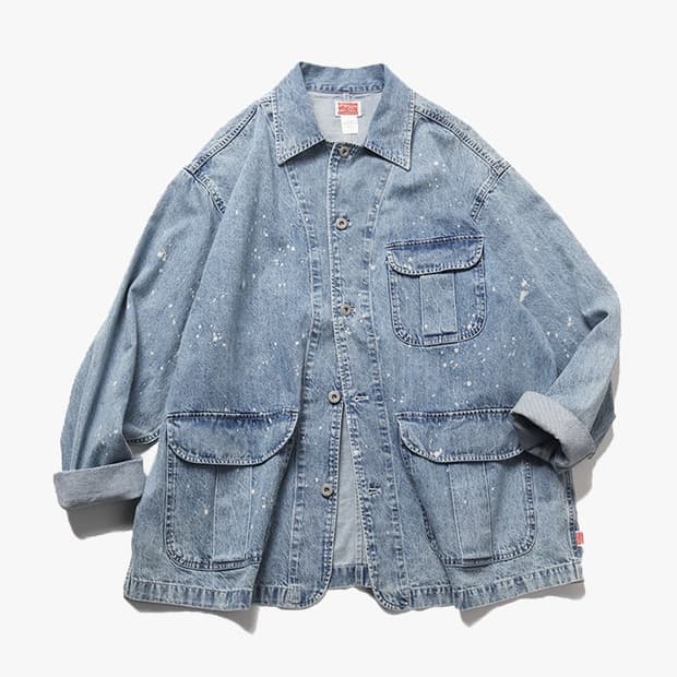 HINSON - 25SS PAINT DENIM COVERALL JK