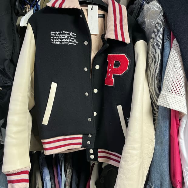 피스마이너스원 바시티 자켓