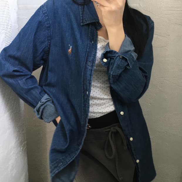 Polo 폴로 랄프로렌 신형 샴브레이 셔츠 