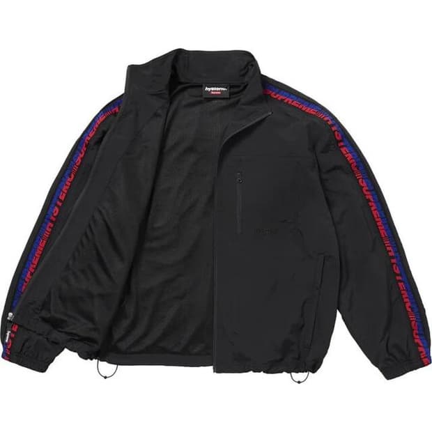 슈프림 x 히스테릭 글래머 트랙 자켓 블랙 - 24FW