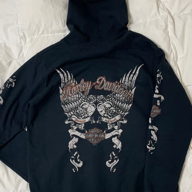 할리데이비슨 후드집업
