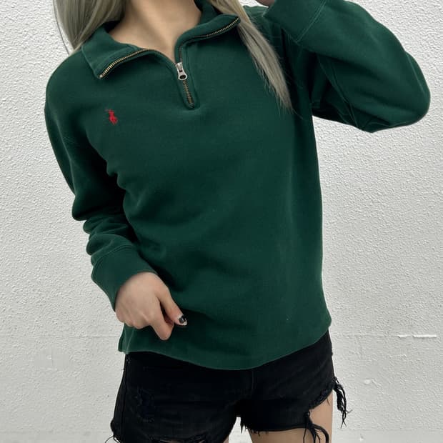 폴로 랄프로렌 레드포니 딥그린 pk티 L