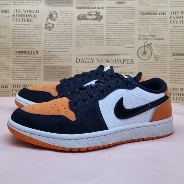 나이키 에어 조던1 로우 쉐터드 백보드 운동화250 