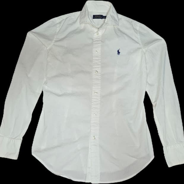 폴로랄프로렌 옥스포드셔츠 화이트