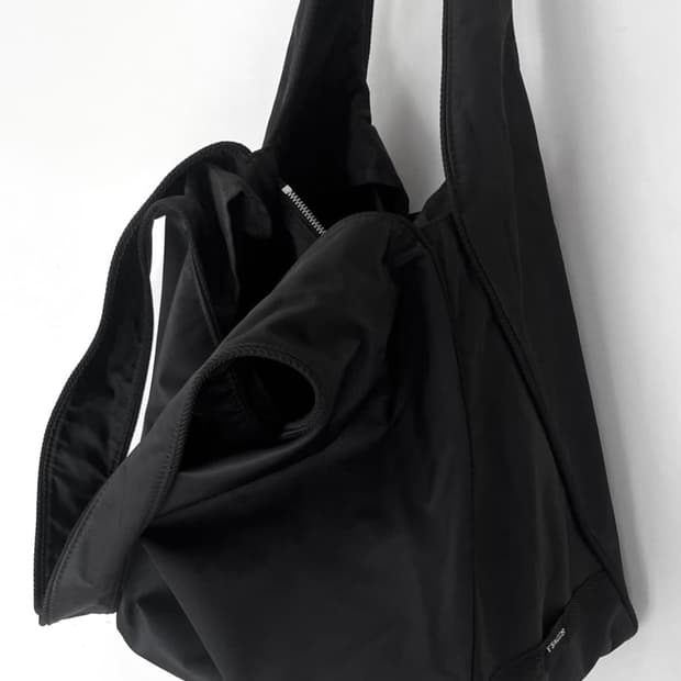 요지 야마모토 테이핑 토트백